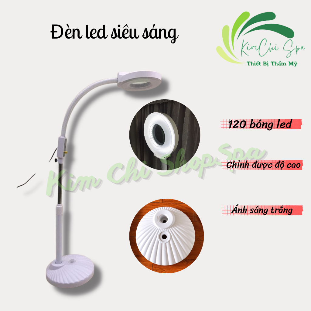 Đèn led 120 bóng siêu sáng dùng nặn mụn, phun xăm, spa