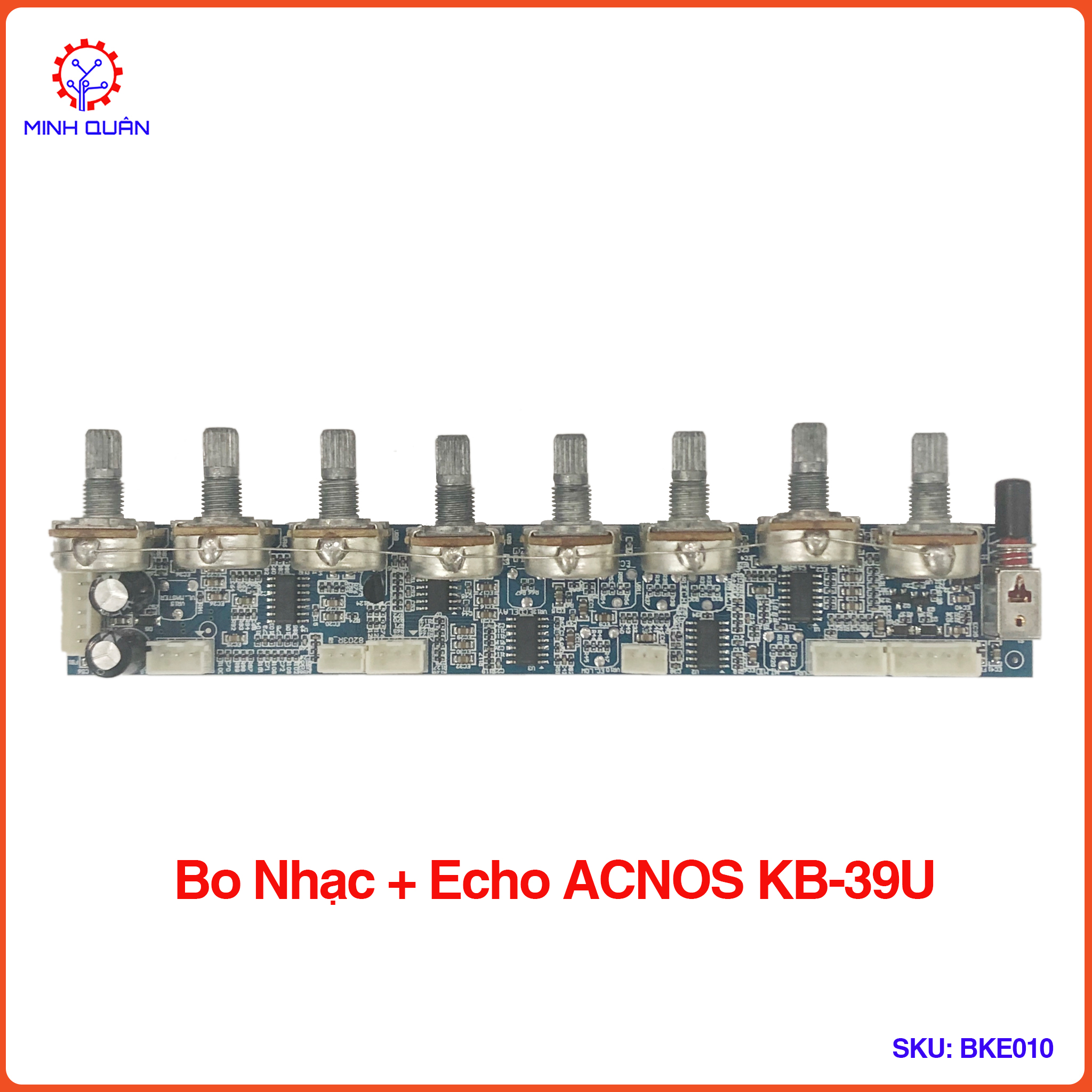 Board Nhạc + Echo ACNOS KB-39U