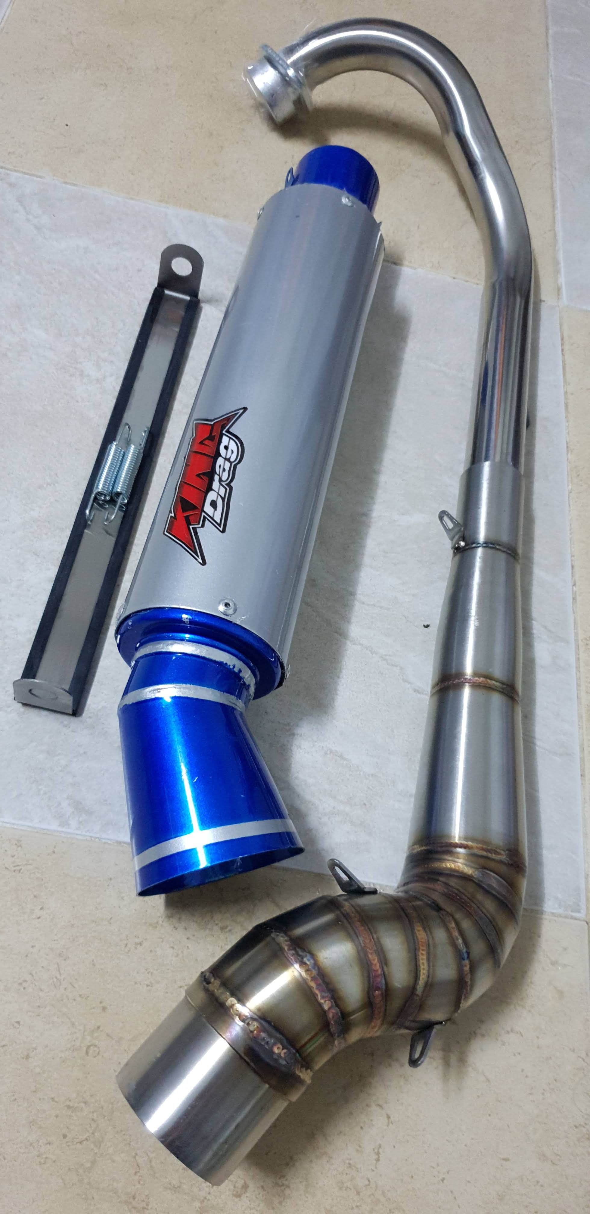 Pô king drag full cổ raider satria gsx150 fz150i tfx150 và các dòng xe khác