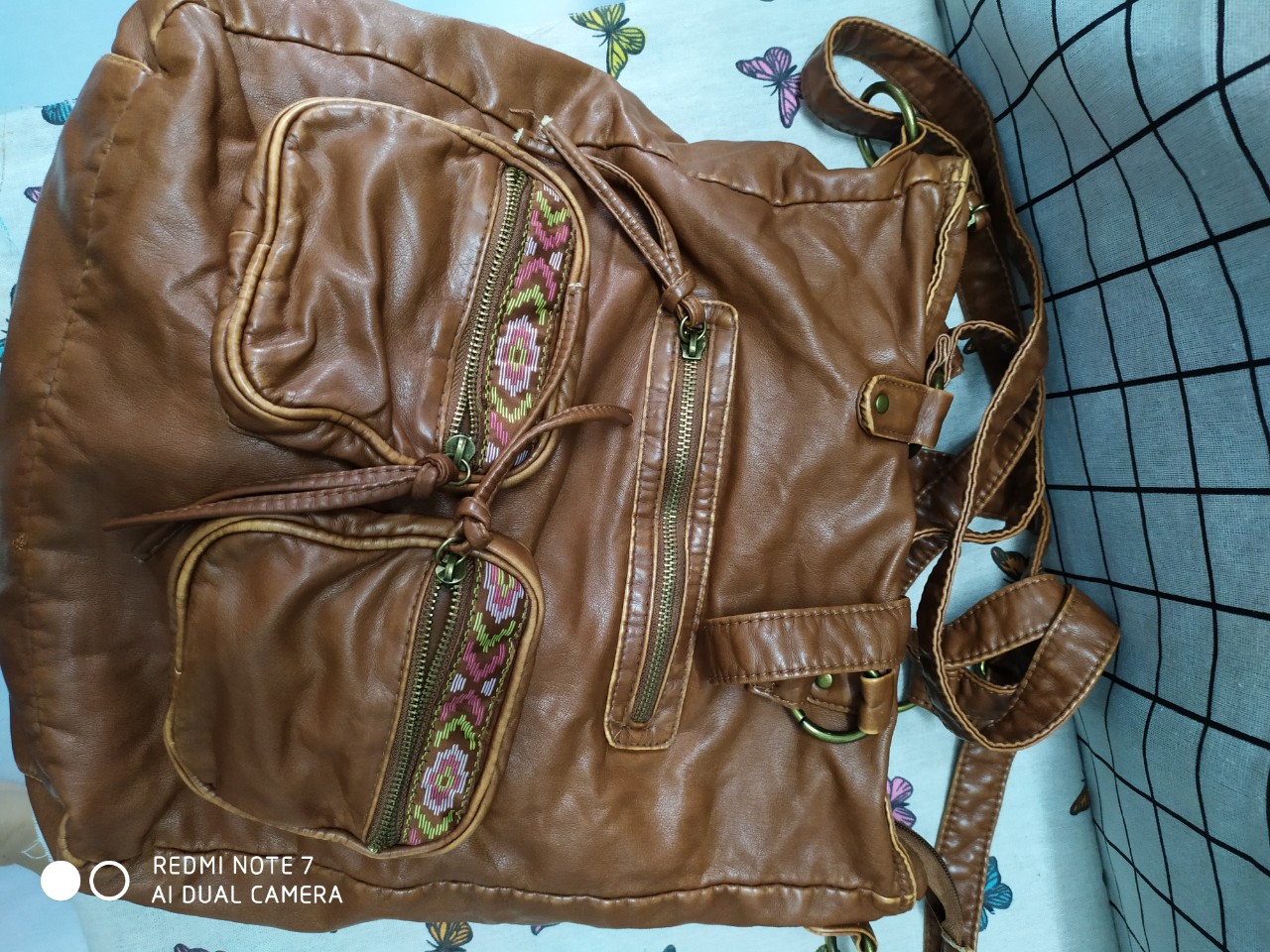 Túi da mềm secondhand , hàng si