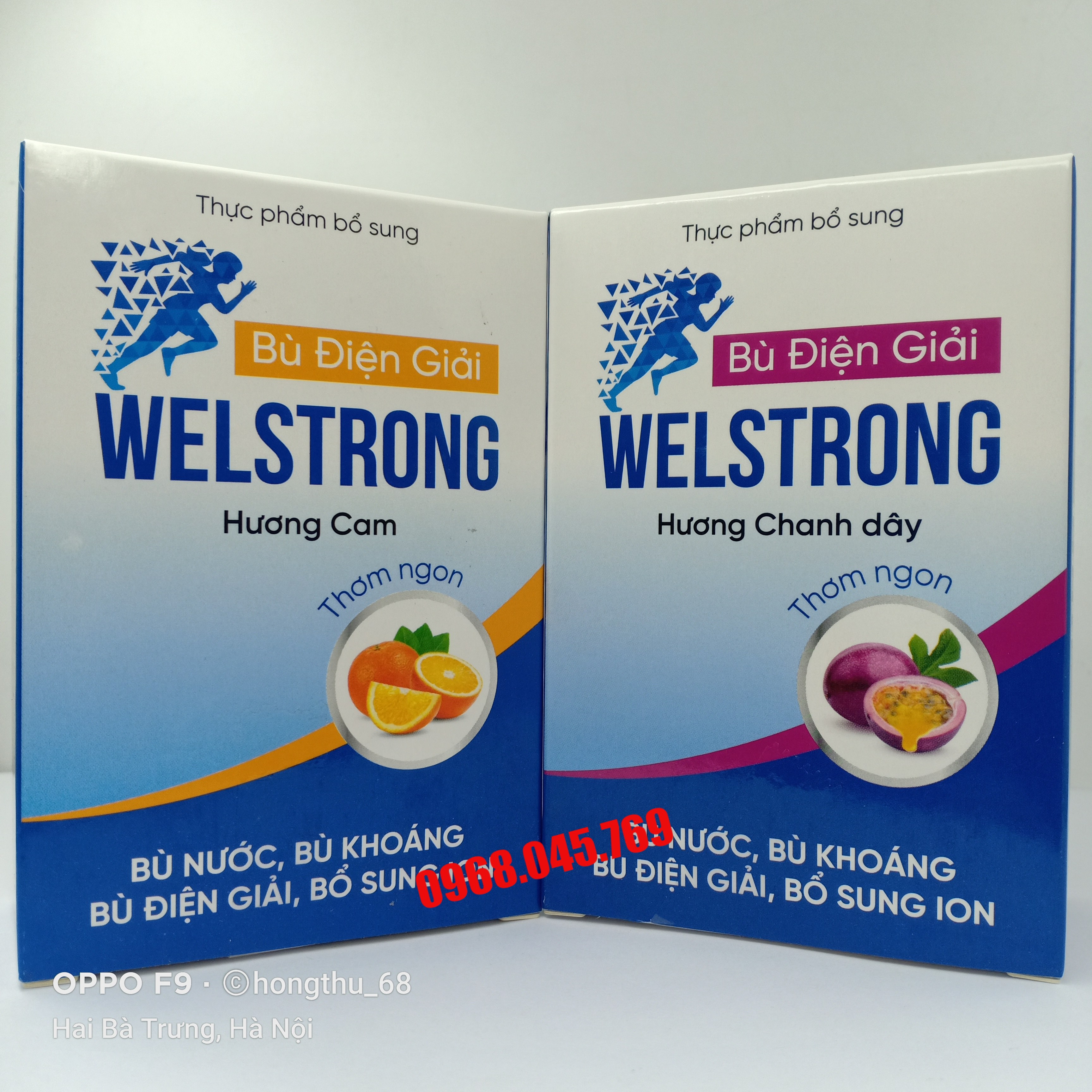 Bù điện giải Welstrong Ích nhân hộp 5 gói - Cung cấp nước, ion, vitamin và các chất điện giải tốt cho người bị mất nước