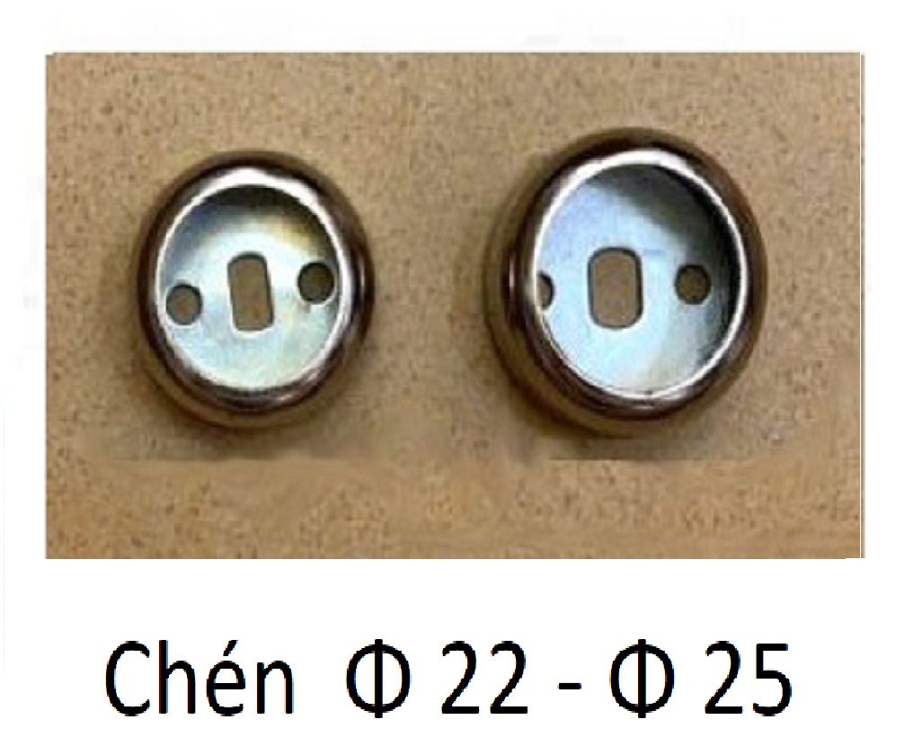 Chén sắt φ 25 - φ 22 bắt thanh treo tủ áo