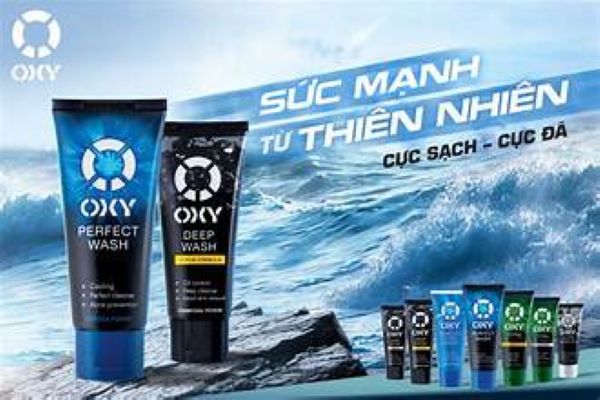 Sữa rửa mặt oxy dành cho nam 100g