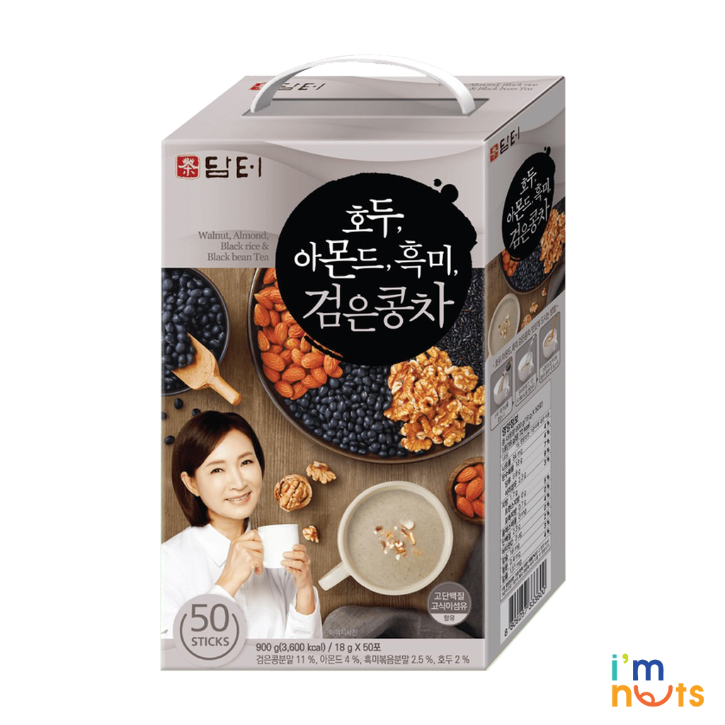 Bột ngũ cốc đậu đen Damtuh Hàn Quốc 900g (50 gói)