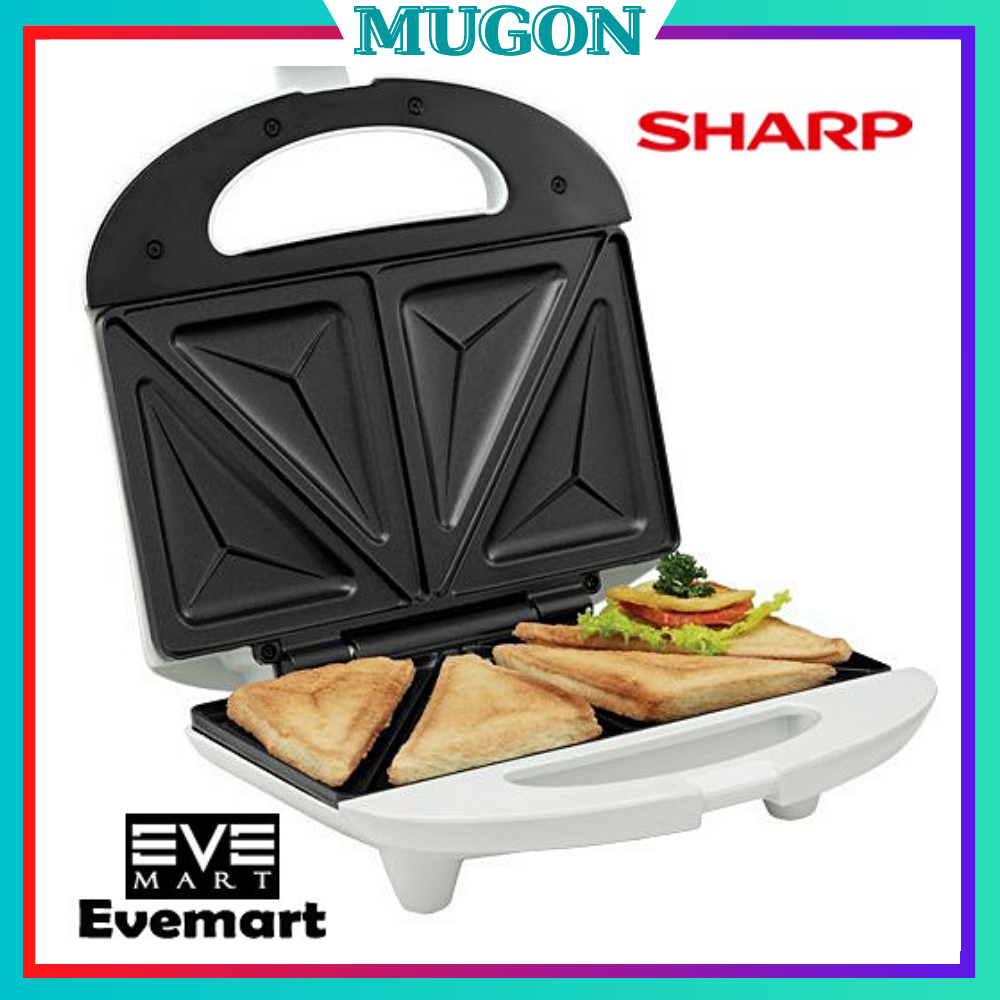 Máy Kẹp Nướng Bánh Mỳ Nikai Vỏ Chịu Nhiệt , Tay Cầm Cách Nhiệt , Có Hiện Logo Chuẩn Sản Phẩm Làm bánh siêu nhanh, siêu ngon