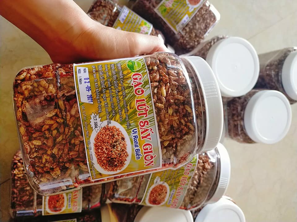 Gạo lứt 500gr 1 hộp