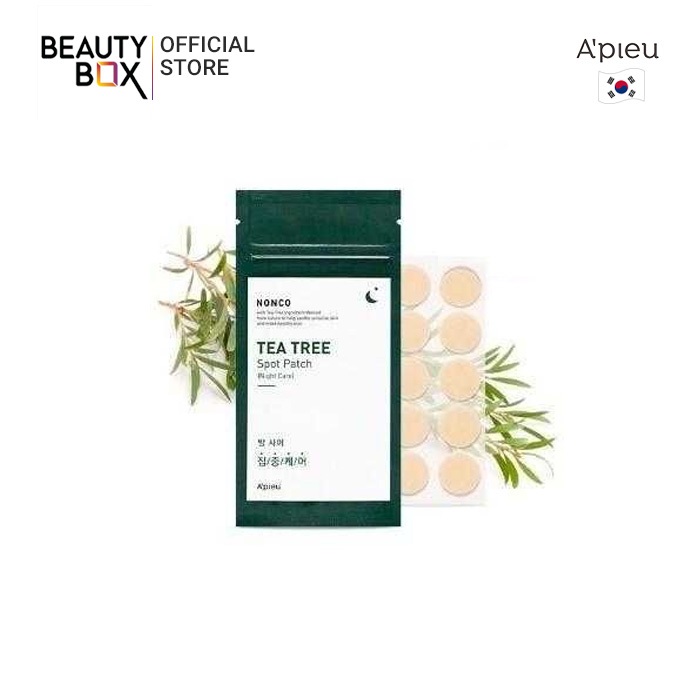 Miếng dán mụn a'pieu nonco tea tree spot patch 1 ea