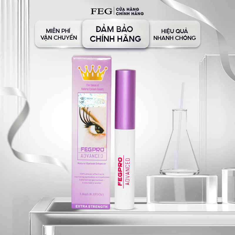 Serum dưỡng mi fegpro advanced ban đêm - giúp mi dày & chắc khỏe