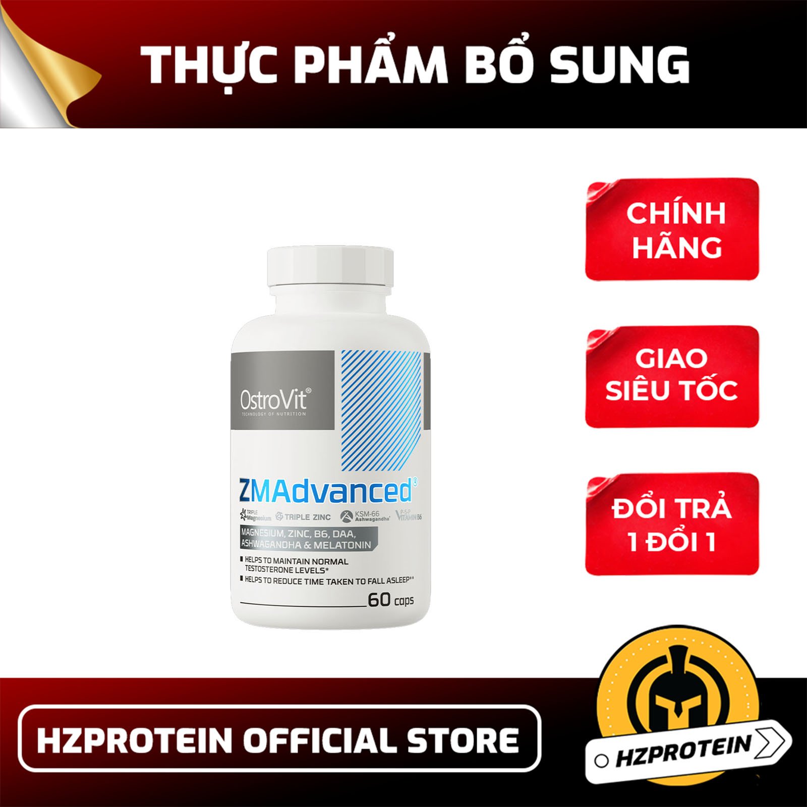 Ostrovit Zmadvanced - Improves the Body's Movement Performance