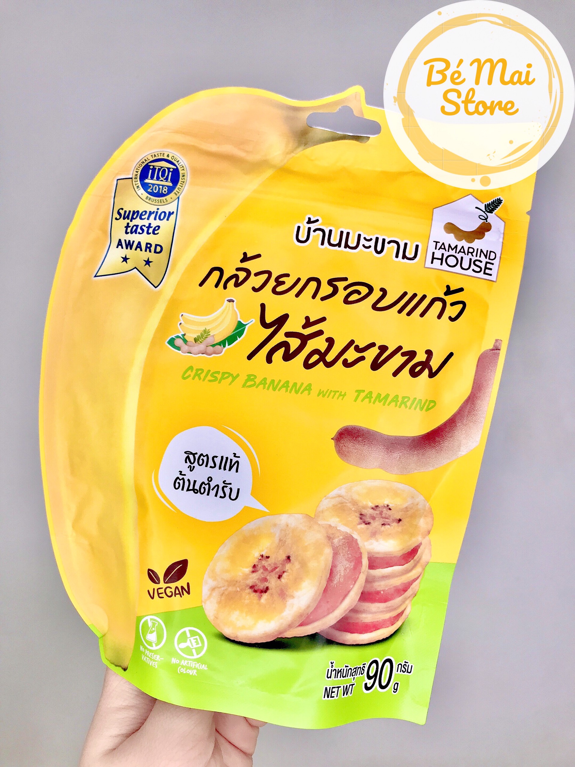 Snack Chuối Kẹp Me Tamarind House 90g Thái Lan