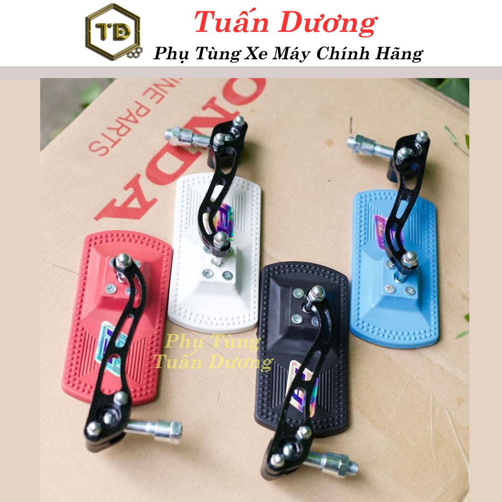 Gương Xe Máy Thời Trang, Gương Chiếu Hậu 4 Cạnh [HÀNG CAO CẤP] Gương Vuông - Kiếng Chiếu Hậu Cho Tất Cả Các Dòng Xe Máy