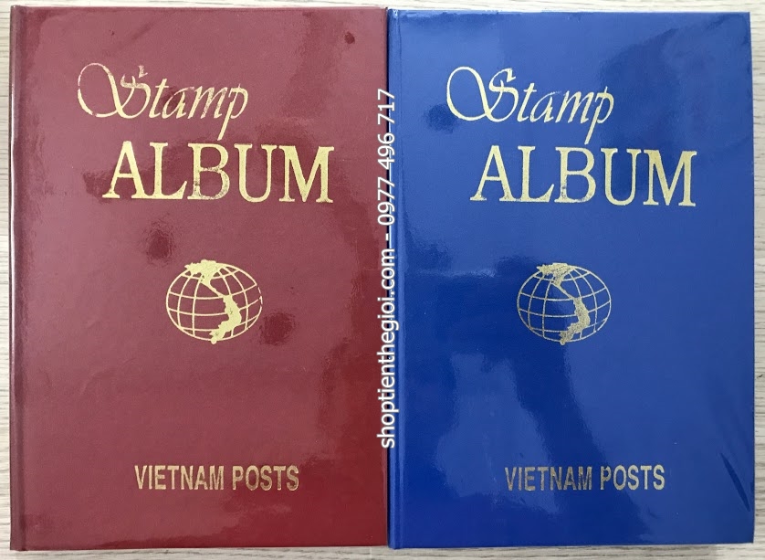 ALBUM ĐỰNG 500 CON TEM CỦA VIỆT NAM. GIAO MÀU NGẪU NHIÊN. KO CÓ SẴN TEM BÊN TRONG - TMT COLLECTION - AB000006