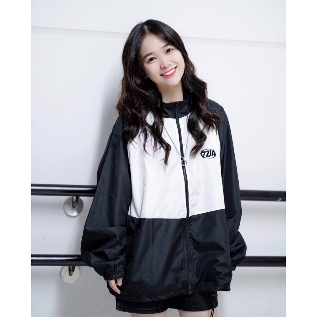 Áo khoác dù 7zia ulzzang nam nữ unisex form rộng bomber jacket
