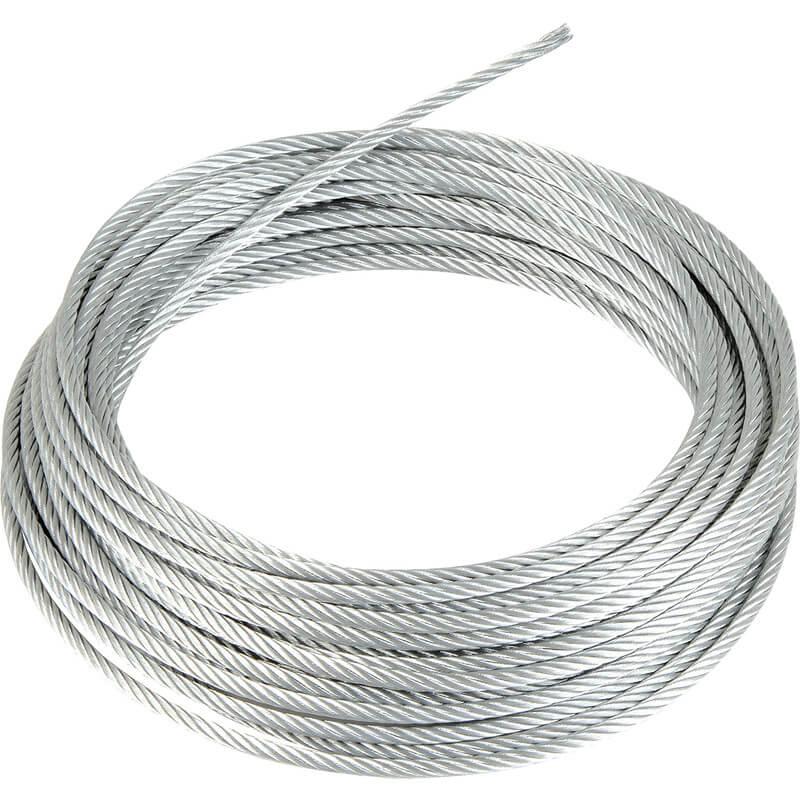 10 mét dây cáp lõi thép , bọc nhựa 6mm tặng kèm 2 khóa cáp 6mm