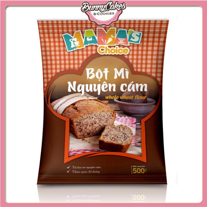 Bột mì nguyên cám 500gr