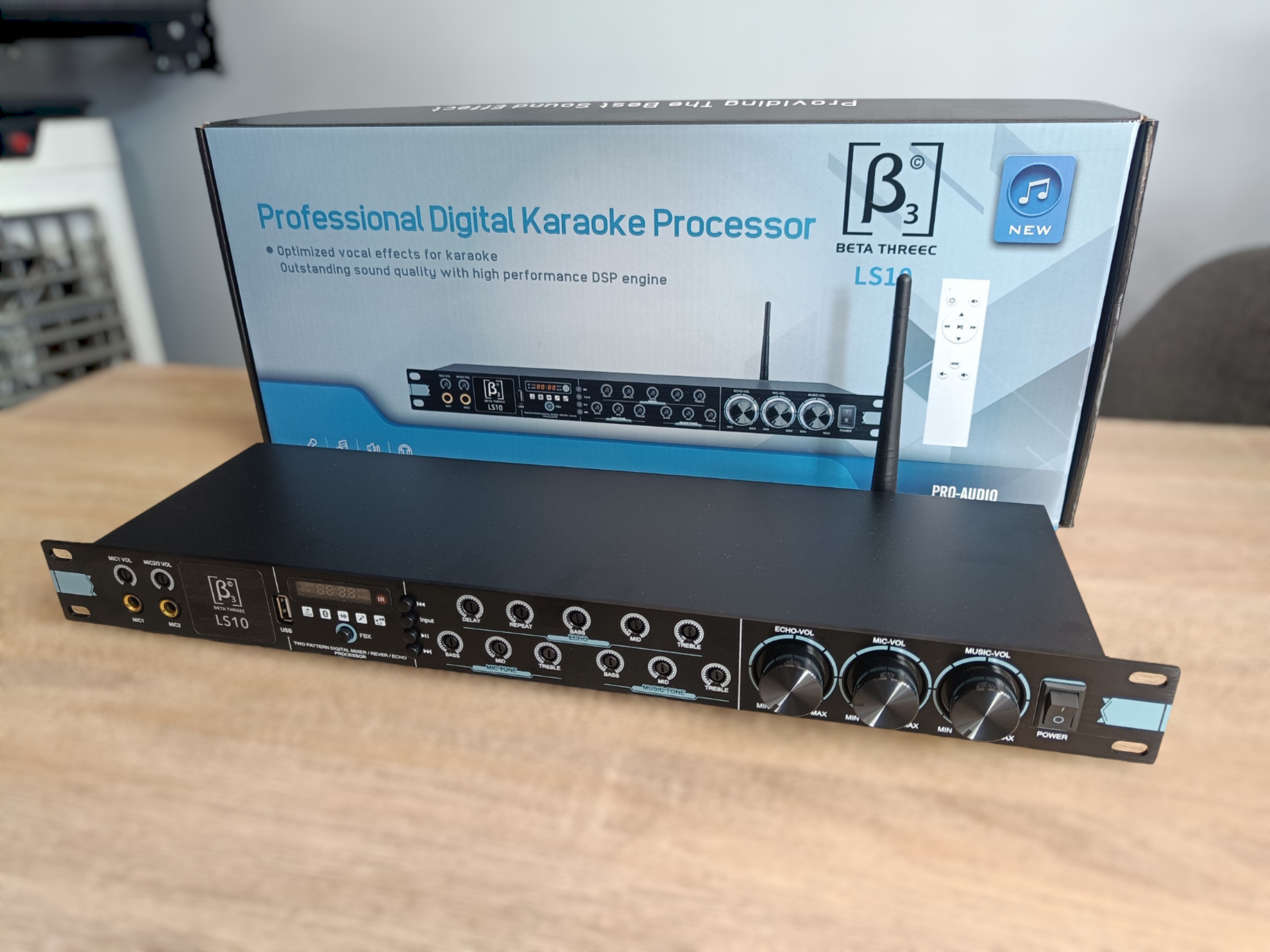 Vang Cơ Lai Số B3 - BETA LS10 PLUS - Hàng Nhập Khẩu - Professional Digital Karaoke Processor