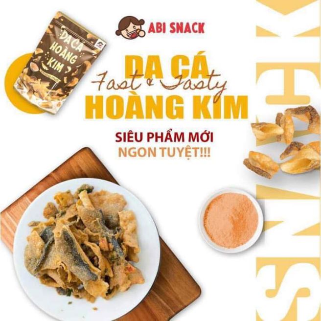 ABi Snack Da cá hoàng kim