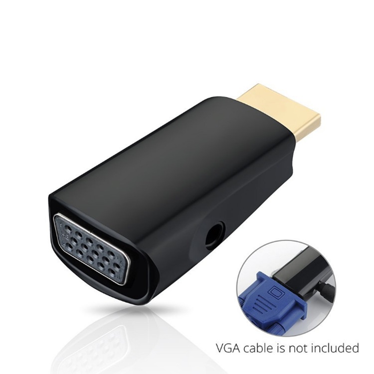 Đầu chuyển đổi hdmi sang vga + audio