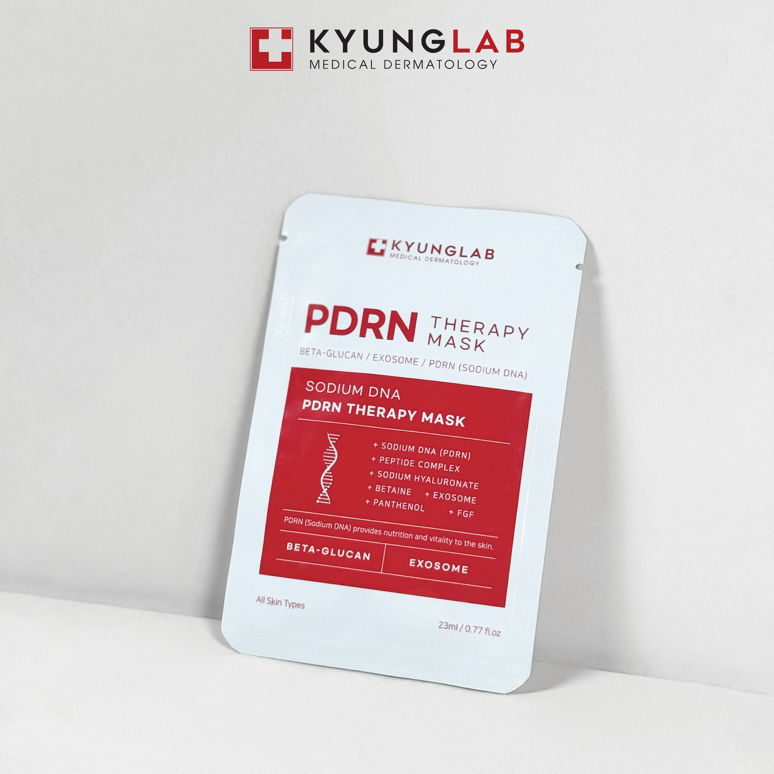 Combo 10 miếng mặt nạ cấp ẩm phục hồi trẻ hoá da KyungLab PDRN Mask