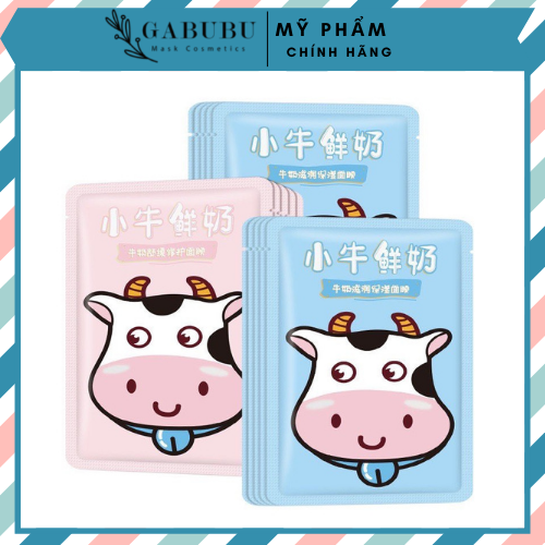 Mặt Nạ Sữa Bò Dưỡng Ẩm và Phục Hồi Da Qise Calf Milk Facial Mask