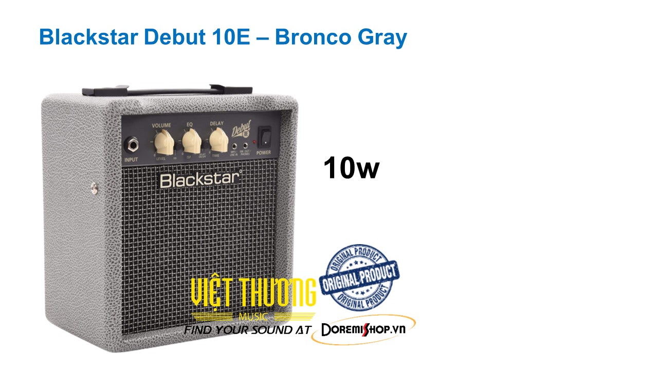 Loa Guitar Blackstar Debut Series 10E & 15E - Bronco Grey 2022 Edition