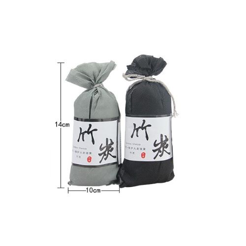 [HCM]COMBO 02 TÚI THAN TRE HOẠT TÍNH KHỬ MÙI LỌC KHÔNG KHÍ XE HƠI XE Ô TÔ