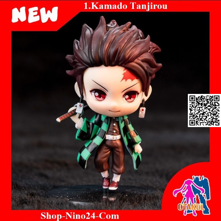 [HCM]1227 Mô hình nhân vật 1.Kamado Tanjirou Chibi Lưỡi Gươm Diệt Quỷ - Kimetsu No Yaiba