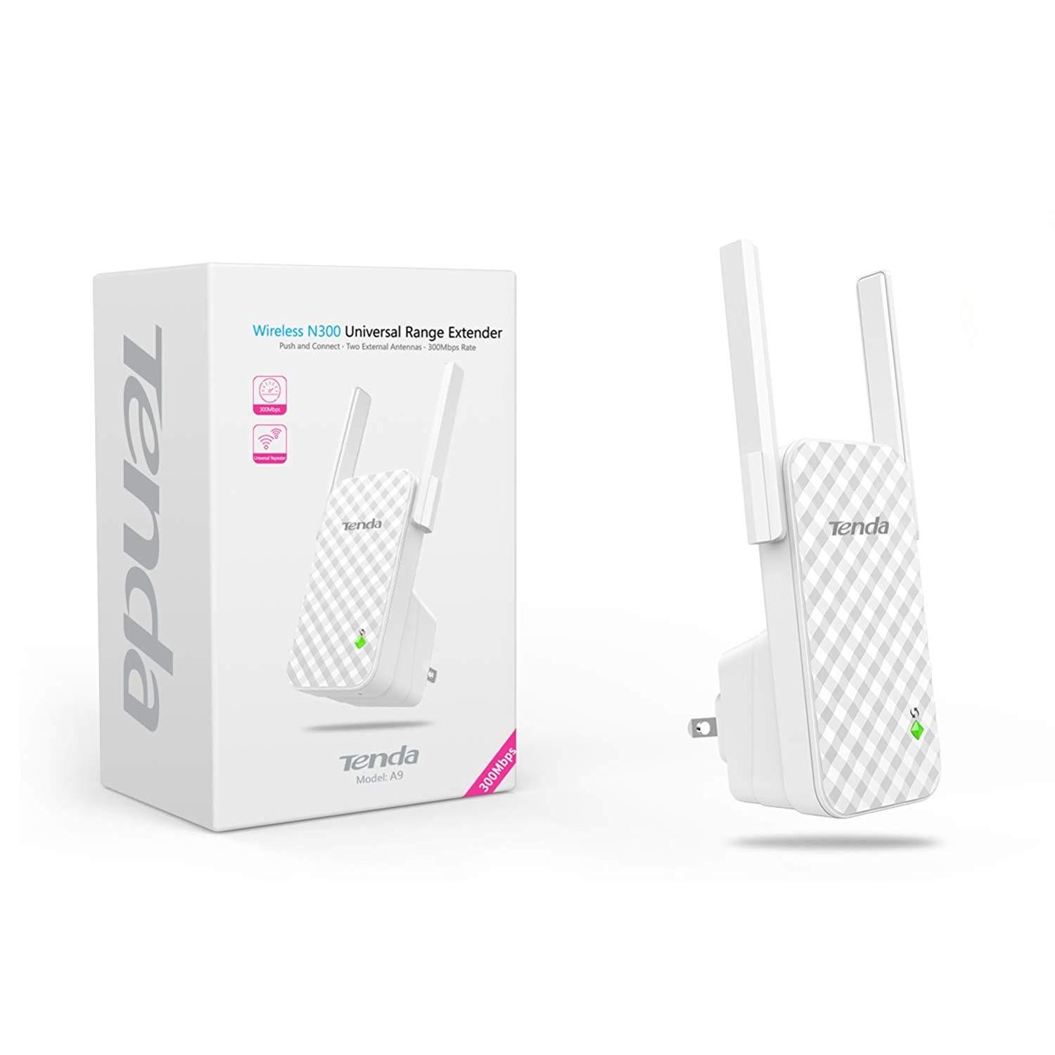 Bộ lặp WiFi Tenda A12 300Mbps, WiFi không dây Bộ mở rộng tín hiệu Wi-Fi Bộ mở rộng tín hiệu Wi-Fi Thiết Bị  Kích Sóng Wifi Tenda Kích Sóng Cực Mạnh Cài Đặt Dễ Dàng.