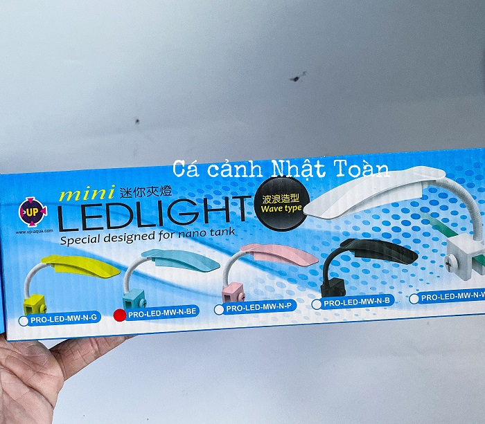 "hoàn tiền đến 10%" đèn led kẹp hồ cá mini 10cm up aqua led light rất sáng