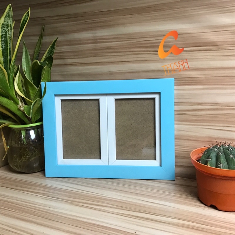 [HCM]Khung hình đôi để bàn (bỏ 2 ảnh 10x15)