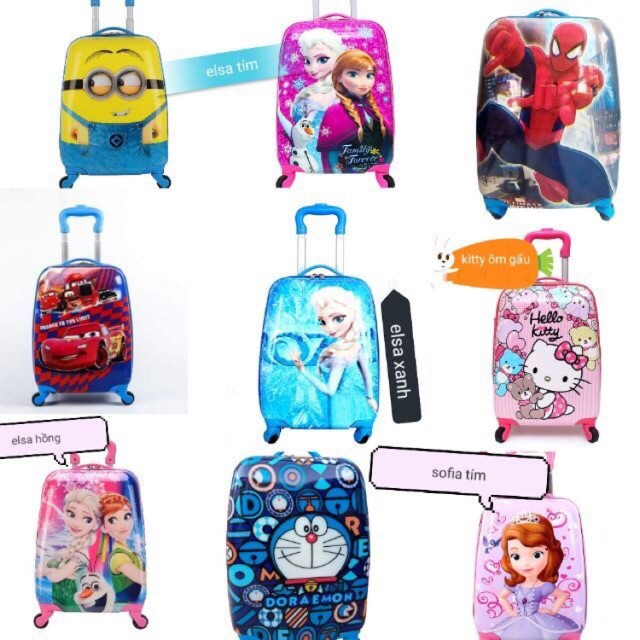 Vali kéo trẻ em size 18 inch