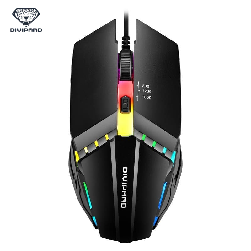 Chuột game thủ có dây divipard op-40 led rgb dpi 1600
