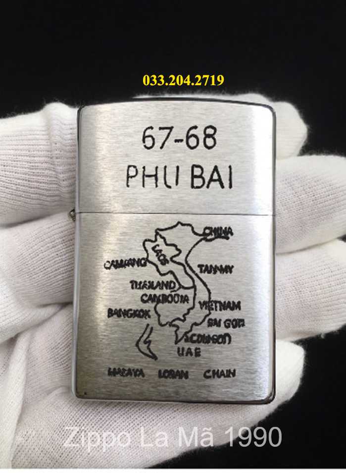 Zippo sưu tầm chủ đề việt nam war - zippo la mã âm hay - chủ đề địa danh phú bài