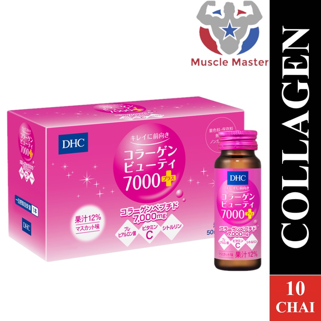 Lọ collagen nước dhc collagen beauty 7000 plus