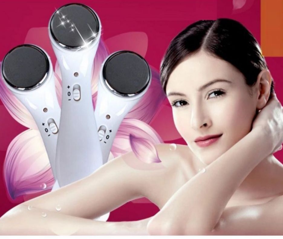 Máy matxa mặt ion mini cầm tay