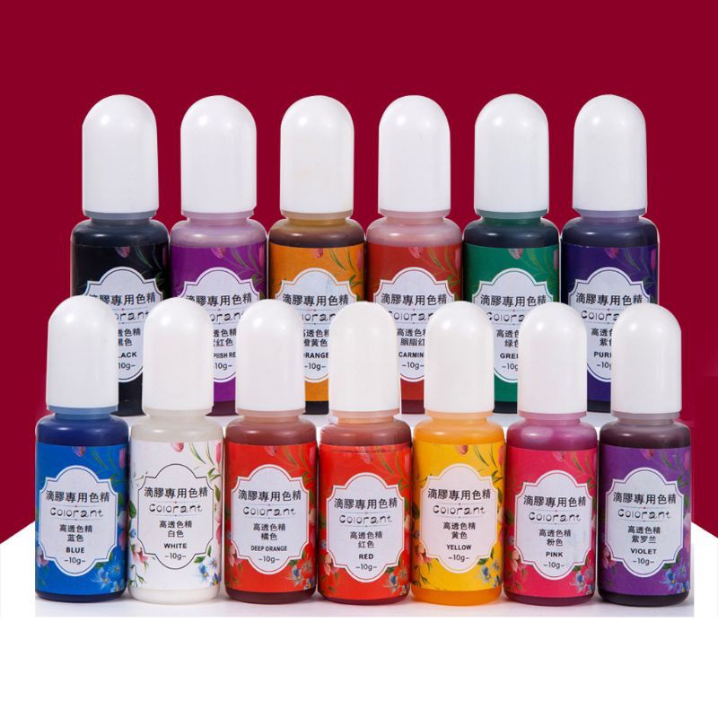 Màu Pha Resin 10ml màu Trong Chuyên Làm Resin Handmade