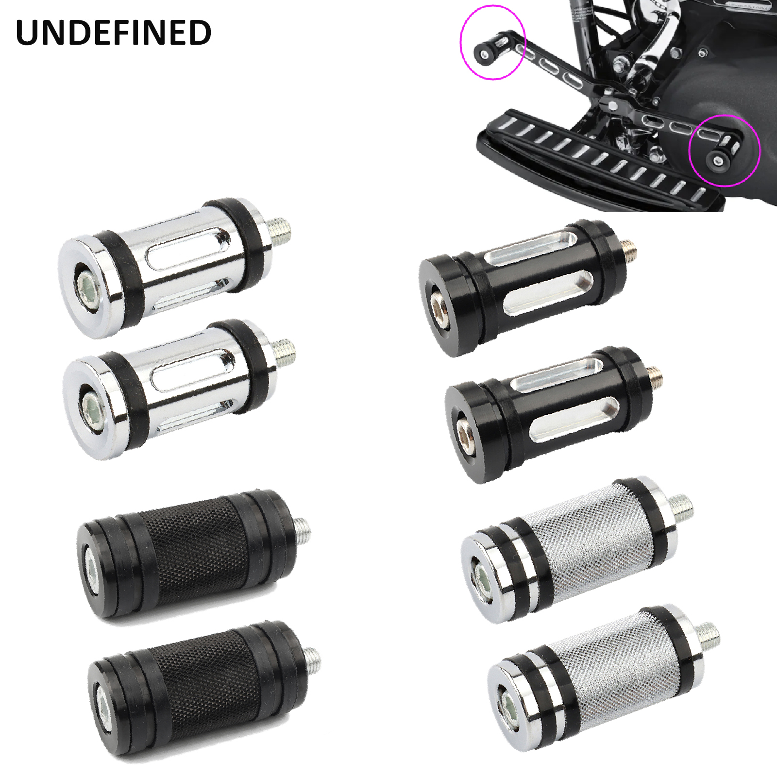 Xe Máy Toe Gear LEVER Shifter PEGs phanh Shift Nail đối với Harley Sportster 883 1200 XL Softail Touring đường trượt Dyna chất béo Bob
