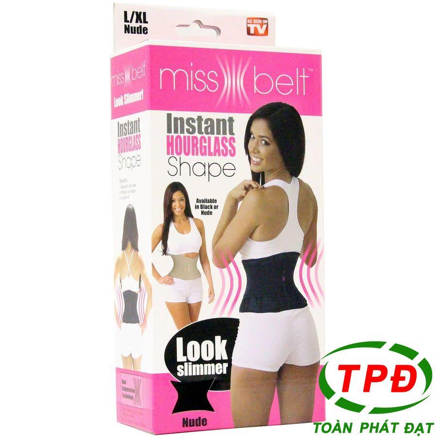 Đai Nịt Bụng Làm Thon Eo Miss Belt