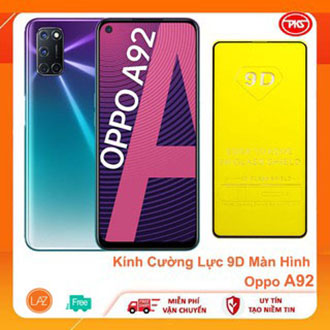 Kính cường lực 9d màn hình oppo a92