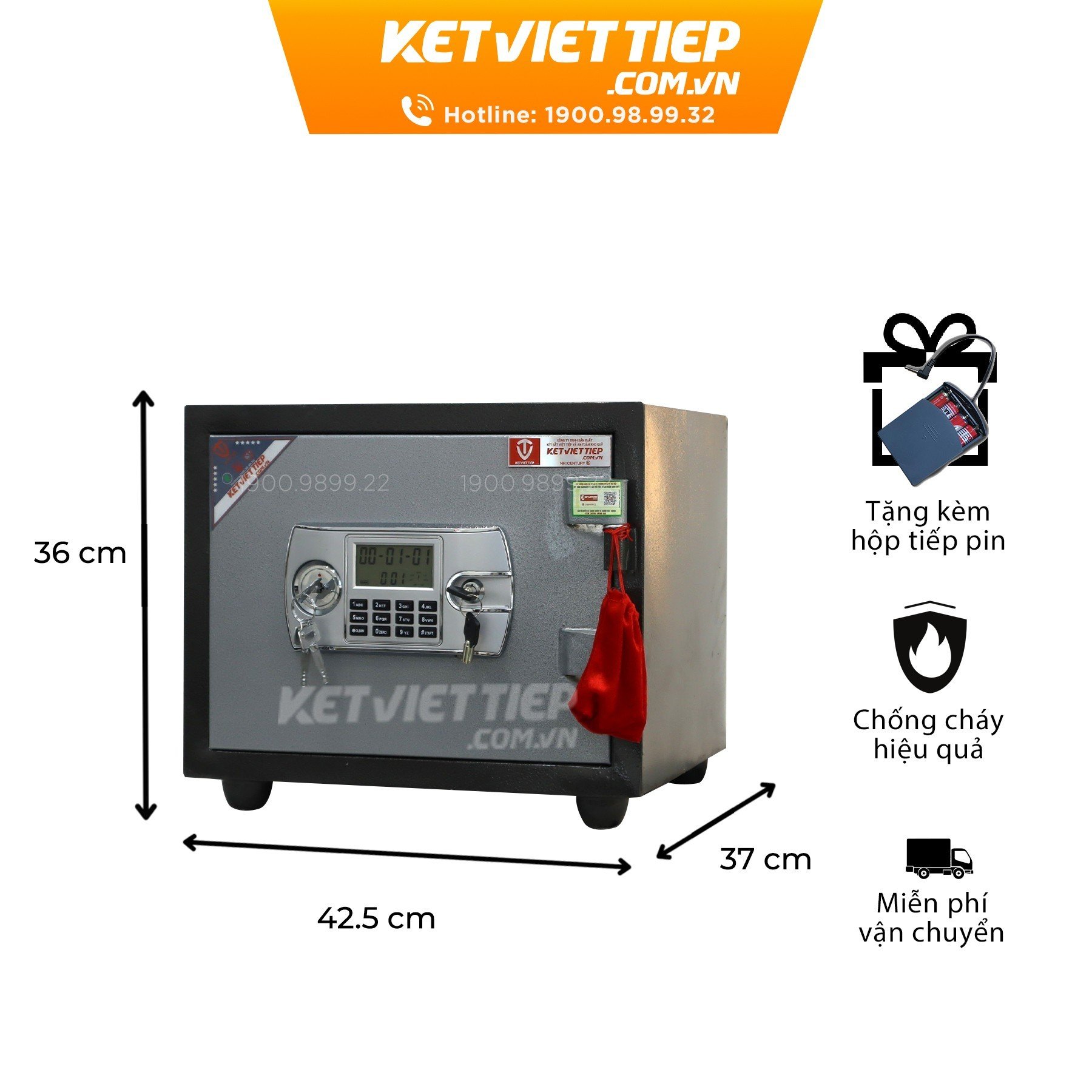 Két sắt mini việt tiệp k205dt két sắt gia đình điện tử giá rẻ có bản lề chính hãng chống cháy cao cấp bảo hành 2 năm được kiểm tra hàng