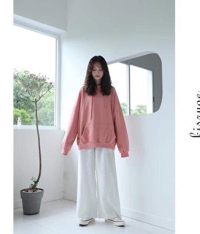Dang Thanh Fashion Áo Nỉ KHÔNG MŨ Nam Nữ Áo Hoodies