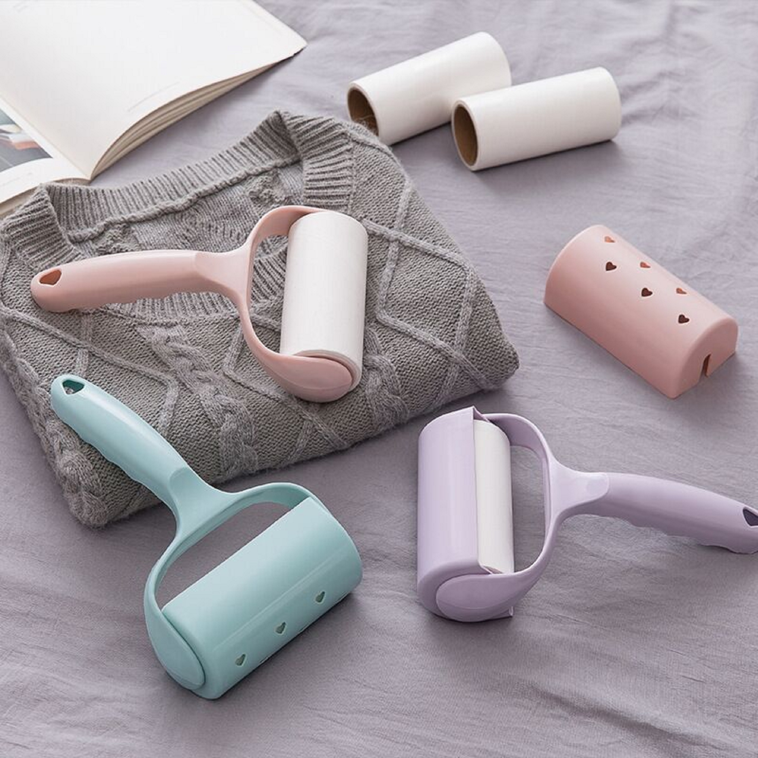 Cây Lăn Bụi Đa Năng Hút Lau Sạch Lông Chó Mèo, Quần áo, Chăn Nệm, Ghế Salon_BL006