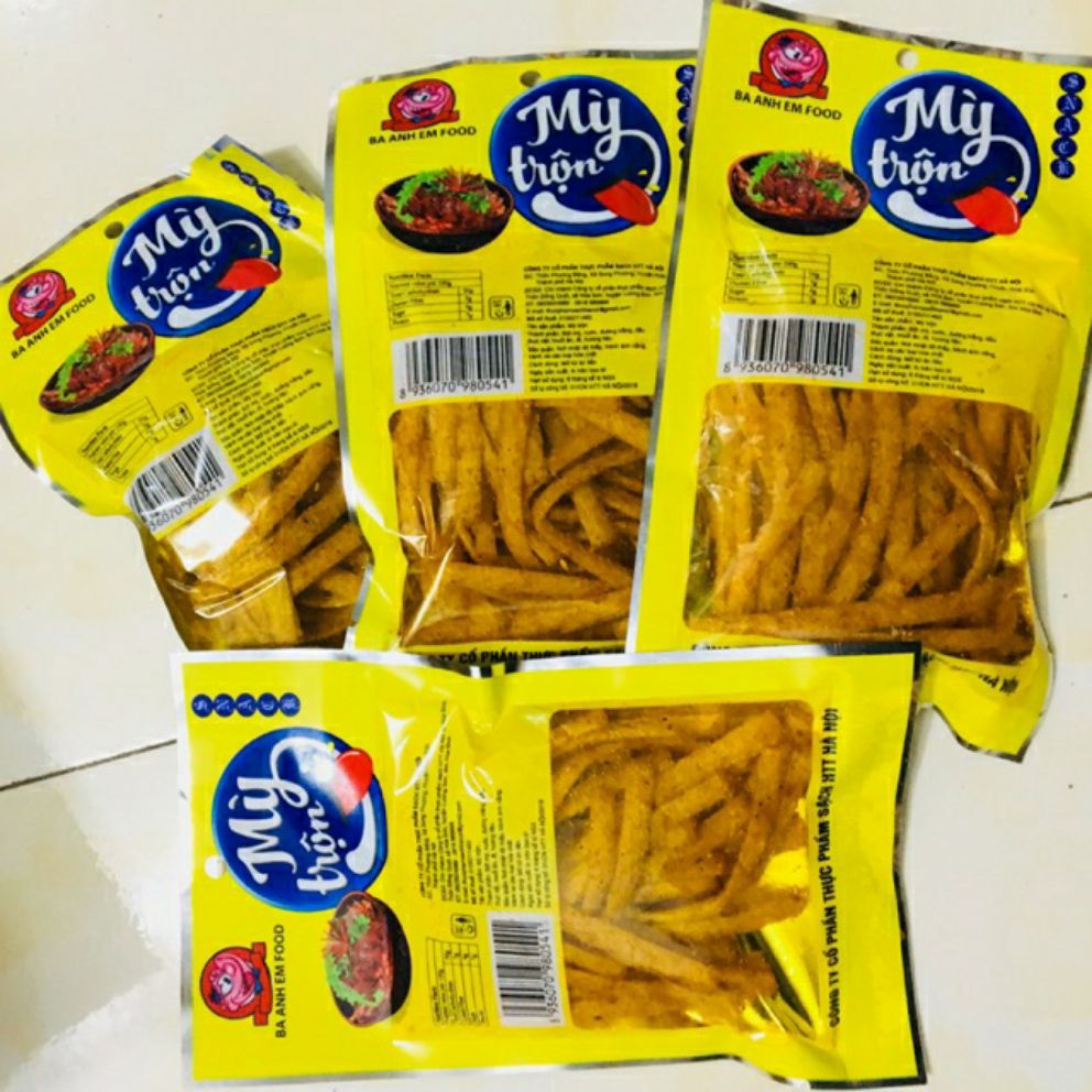 10 gói snack mỳ trộn