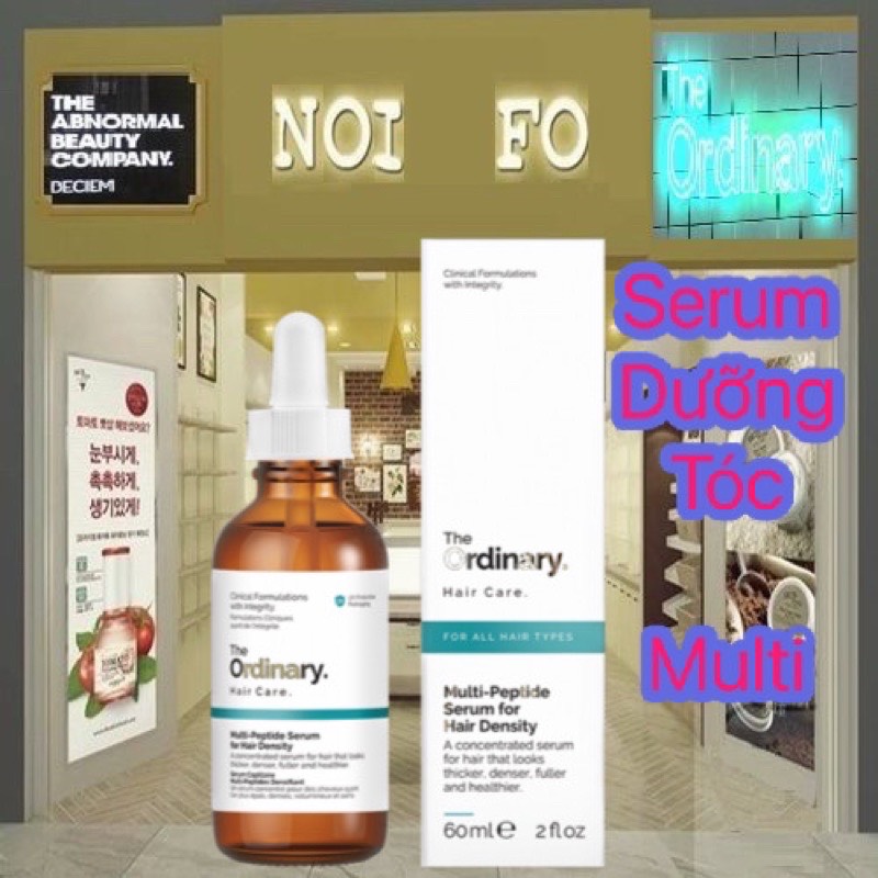 Voucher 12% - serum dưỡng làm dày tóc the ordinary multi-peptide serum for hair