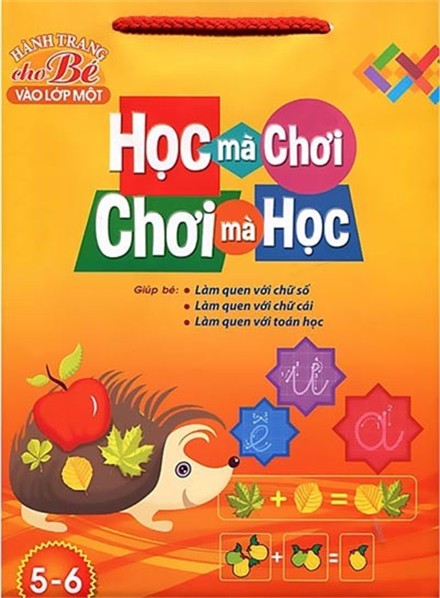Sách: combo học mà chơi - chơi mà học 5-6 tuổi