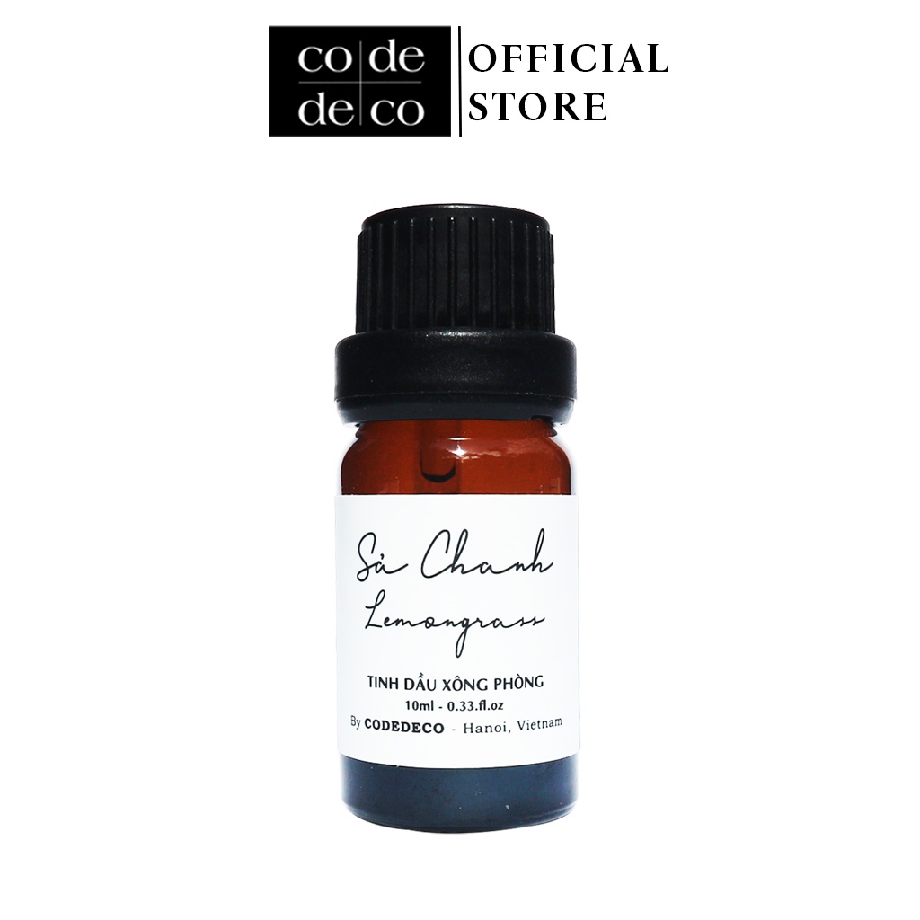 Tinh dầu khuếch tán code deco sả chanh 10ml