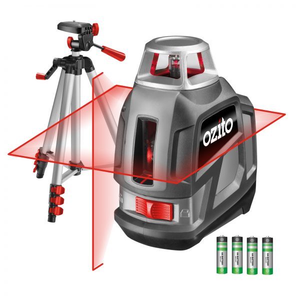 Máy cân mực level laser 4 tia 360 độ hiệu ozito llt-3605 mới 100% nhập khẩu úc