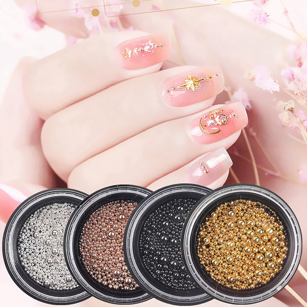 Hạt Bi Trang Trí Nail Hỗn Hợp