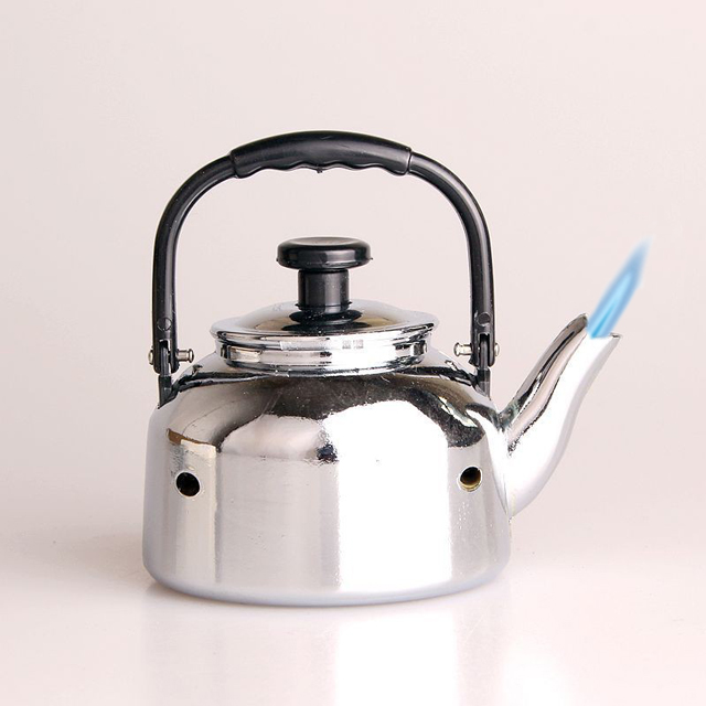 Hộp Quẹt Bật Lửa Khò Ga 1 Tia Kiểu Dáng Hình Chiếc Ấm Nước Độc Đáo Mới Lạ (KHÔNG CHỨA XĂNG GAS)
