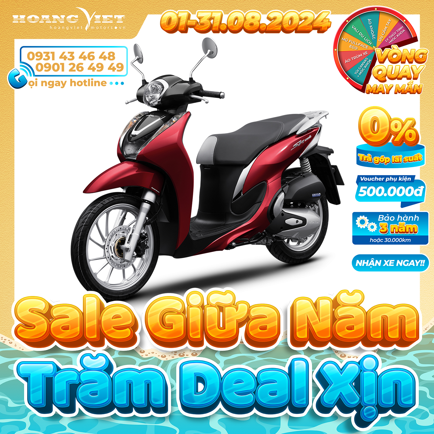 Xe máy honda sh mode 2024 - phiên bản cao cấp